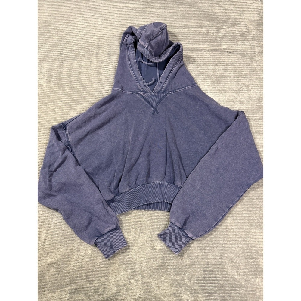 Aero Cropped Blue Faded  Woman's Medium